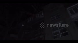 Russian strike on Kharkiv, Ukraine, hits residential building killing woman