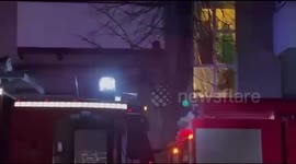 Woman dies following Russian strike on residential building in Kharkiv, Ukraine
