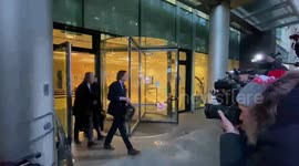 Actress Eva Green leaves High Court in London