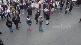 US: Demonstrators Demand Police Reform In Los Angeles After Keenan Anderson’s Death