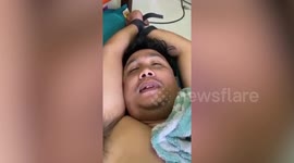 Furious wife hog-tied husband and threatened to 'burn penis with hot iron' after catching him gambling
