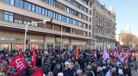 France: Hundreds Of Thousands Join Second Nationwide Strike Over Pension Reform
