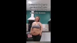 Woman whose weight was 'killing her' splashes £2,000 on surgery transformation Part 1