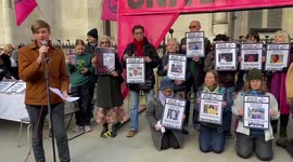 Demonstrators stage London rally for environmental activists killed and jailed around the world