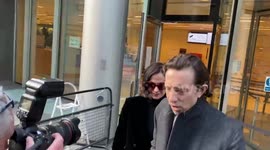 Eva Green leaves London court after completing giving evidence in lawsuit over movie 'A Patriot'