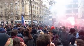 Fiery protests, unrest unfolds in France
