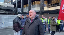 Trains cancelled and schools closed as UK workers join biggest walkout in decade