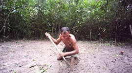 Watch these craftsmen build an underground room in the Cambodian jungle