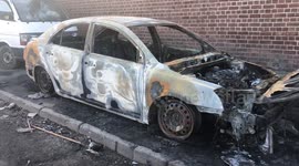 Inside one of 'Britain's most neglected streets' riddled with giant potholes, rubbish and burnt-out cars