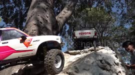 Inspiring pensioner builds rally track for RC scale cars to continue passion for driving after accident