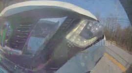 Accident: SUV Doesn't Pay Attention To Traffic in Front Causing Rear-End Crash