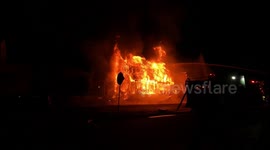 2nd Alarm Building fire with Collapse on Railroad Street, Locust Gap, Pennsylvania