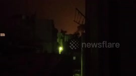 An air strike by Israeli