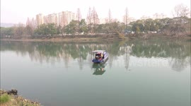 Preparation For World Wetlands Day In Yichang, China