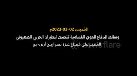 A video released by Izz al-Din al-Qassam Brigades, the military wing of Palestinian Hamas movement shows fighters useing air defences during Israel launched air strikes on Gaza strip