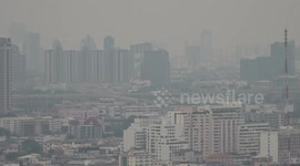 Air pollution from crop burning continues in Bangkok with officials telling locals to work from home