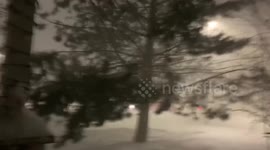 Canada: Arctic Blast Brings Snow Squall, Reducing Visibility In Ottawa 2
