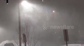Canada: Arctic Blast Brings Snow Squall, Reducing Visibility In Ottawa 3