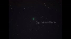 A green comet has been spotted in central Alabama