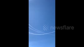 'Good job, pilot': Boom as suspected spy balloon shot down near Myrtle Beach, South Carolina