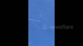 Suspected Chinese spy balloon shot down off Myrtle Beach, South Carolina