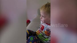Little boy given a 10 per cent chance of survival defied the odds and is now