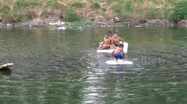 These kids live in a very poor area at Pathumthani, Thailand, but they sure know how to have fun.