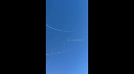 US Air Force jets circle Chinese balloon minutes before being shot down