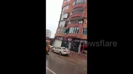 Buildings in Turkish town razed to the ground by 7.8-magnitude earthquake