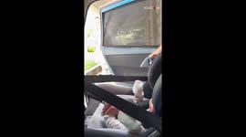 Woman cries at the cuteness of her precious newborn nephew *First Interaction*