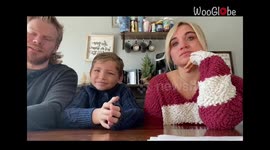 Boy is full joy while being legally adopted by his stepdad
