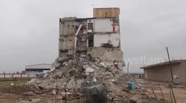 Syria apartment block collapses following deadly earthquake in Turkey