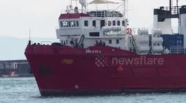 The German rescue ship