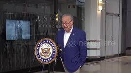 US Senator Charles Schumer briefs media on China balloon controversy