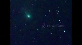 Green Comet C/2022 timelapse above Kent, UK