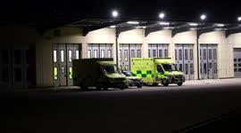 Workers Prepare Picket Lines for Second Day of NHS Strike Action.