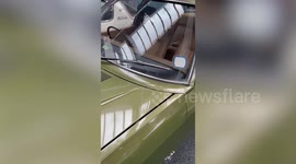 A time warp 1974 Vauxhall Victor FE with just 86 miles on the clock has been discovered in a dusty garage