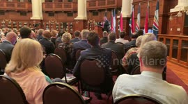 South African opposition leader delivers alternate State of the Nation Address