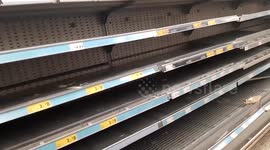 Empty shelves in supermarkets a common sight nowadays in Britain