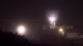 Ultra loud ship's foghorn heard at night in Kent, UK