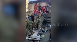 Turkish man pulled alive from rubble after deadly earthquake
