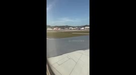 Plane's damaged landing gear leaves passengers stranded at Phuket Airport