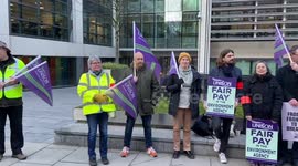Environment Agency workers go on strike over pay