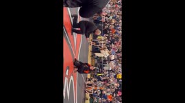 Wrestling referee emerges victorious in match of love by stunning girlfriend with proposal