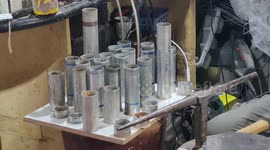 Palestinian man recycles Israeli tear gas canisters into jewellery