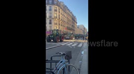 France: Farmers Drive Hundreds Of Tractors Into Paris In Protest Of Pesticide Ban
