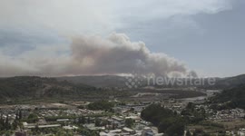 Incendios forestales, catástrofe en Región del Biobío, Chile, Sur de Chile 2023.