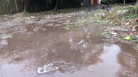 Rain causes disturbances in Sao Paulo, Brazil