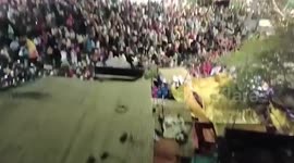 Rampaging bull ploughs through crowd injuring at least 14 during religious festival in India