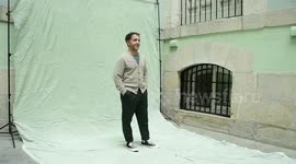 Dancers perform to mark opening of fashion show in Madrid